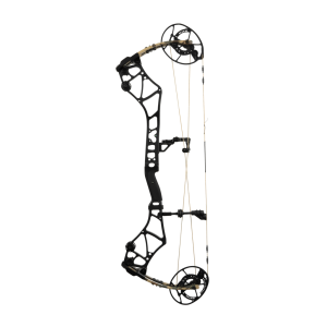 buybeararcheryonline Bear Execute 32 Compound Bow - A sleek and powerful hunting weapon with a 32-inch axle-to-axle length and 70-pound draw weight, featuring a rugged design and advanced grip for maximum accuracy and control.